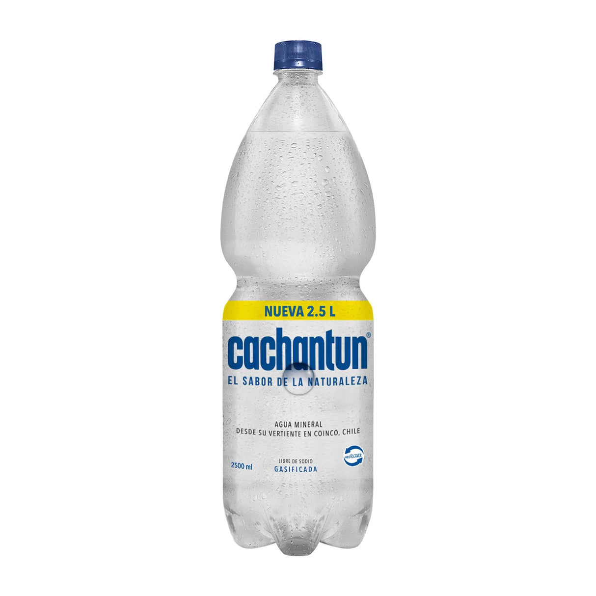 Agua Mineral Cachantun Con Gas 2,5 L