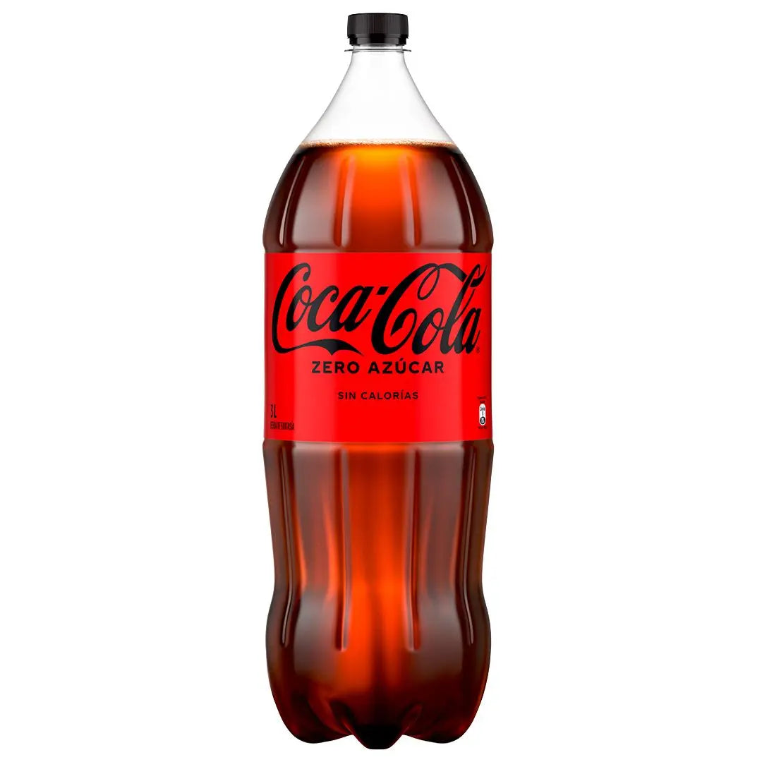 Bebida Coca-Cola Sin Azúcar Desechable 3 L