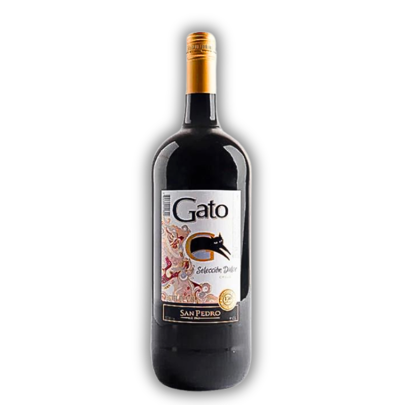 BOTELLON GATO SELECCIÓN DULCE TINTO 1.5L