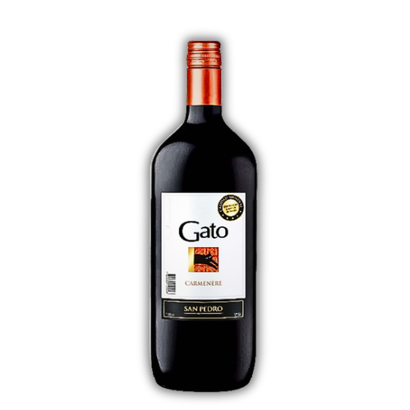BOTELLON GATO CARMENERE 1,5L