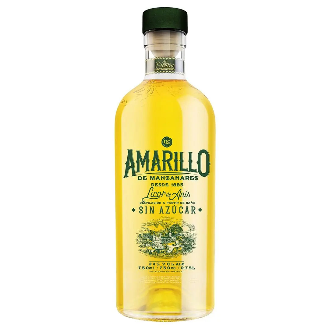 Licor De Anís Amarillo De Manizales Sin Azucar 750cc 24°alc.