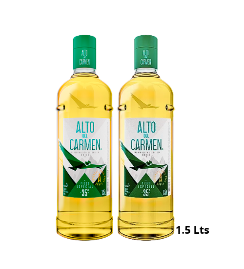 Pack Dos Piscos Alto Del Carmen 1,5 Litros
