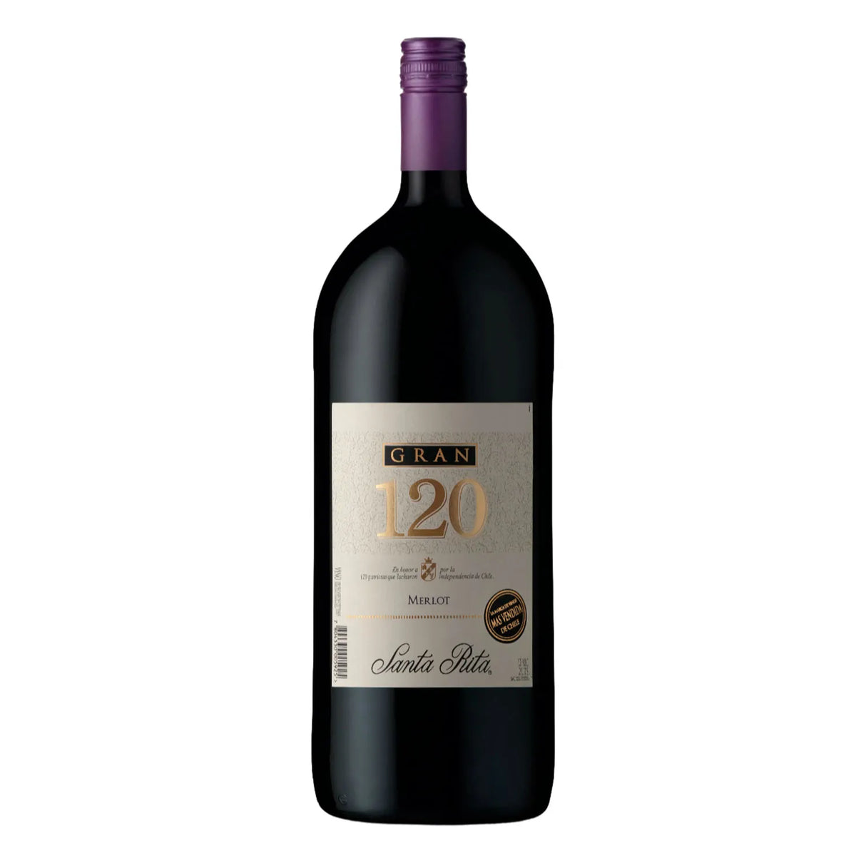 Vino Botellón 120 Merlot 2 L