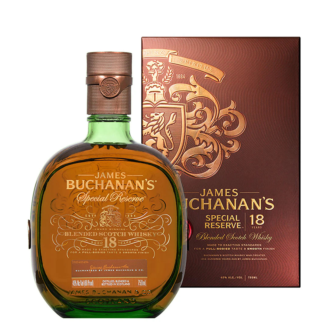 Whisky Buchanans 18 años 750cc 40º alc.