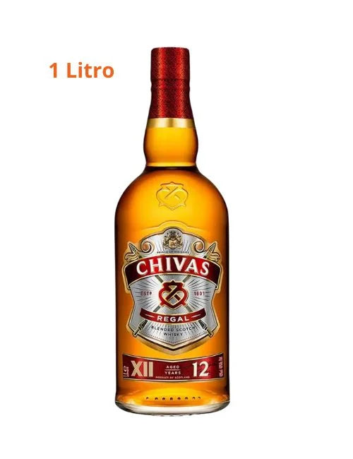 Whisky Chivas Regal 12 Años 1 L