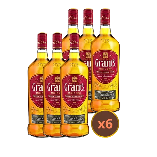 Whisky Grant’s 1L Caja x6