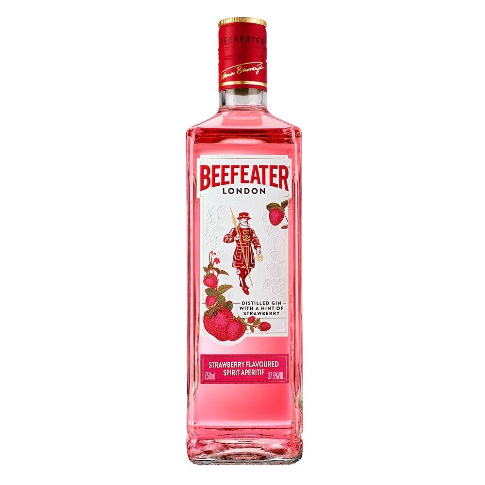 Gin Beefeater Pink Strawberry Botella 750cc