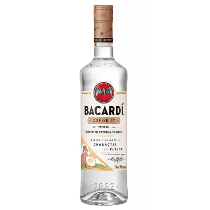 Botella de Ron Bacardí Coconut de 750cc saborizado en Comercial Unlitro.