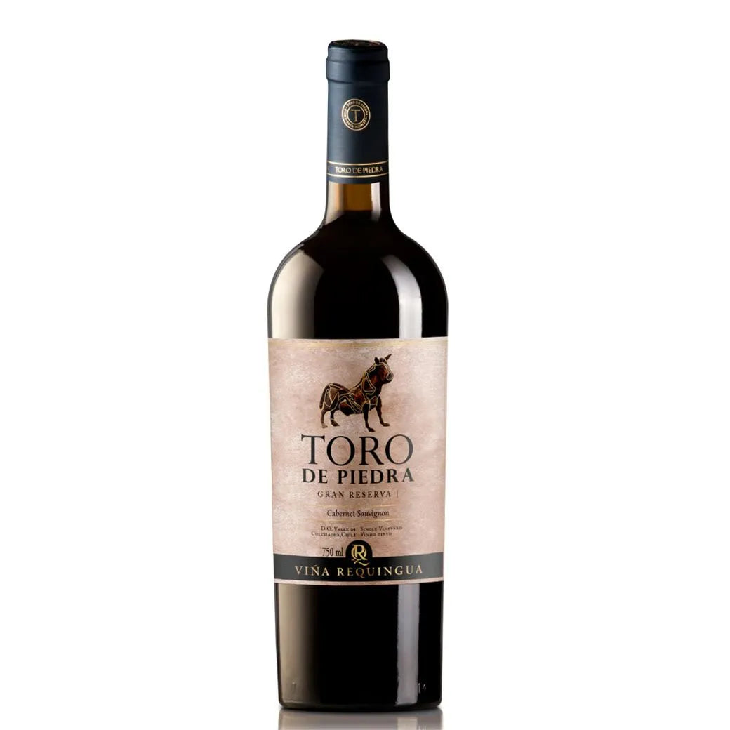 Botella de Vino Toro de Piedra Gran Reserva Cabernet Sauvignon de 750cc en Comercial Unlitro.