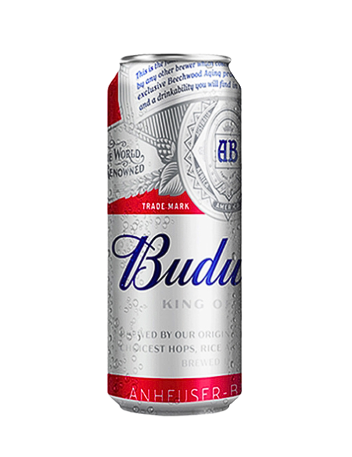 BUDWEISER 710ML LATON