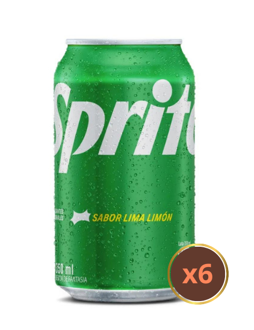 SPRITE LATA 350ML X6UND