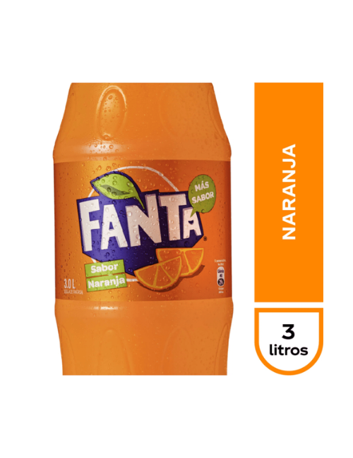 Bebida Fanta 3L X6 Unidades