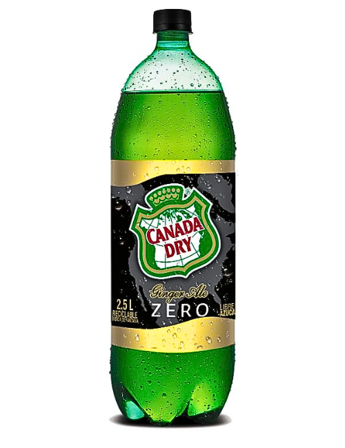 CANADA DRY ZERO DESECHABLE 2L