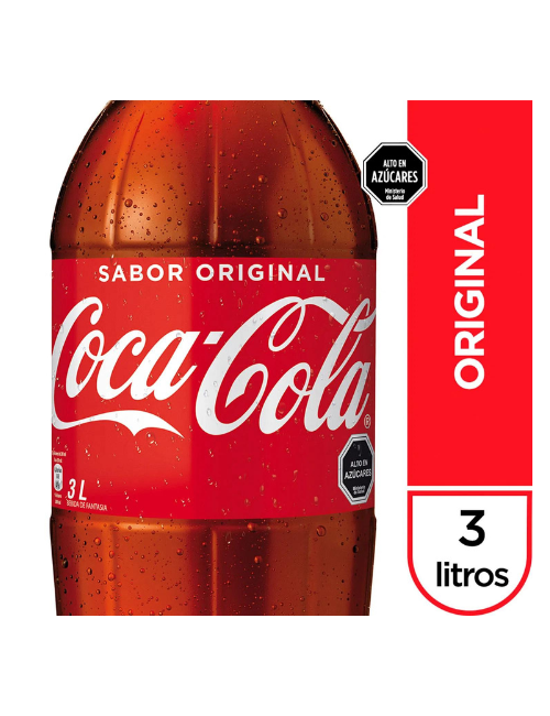 COCA COLA DESECHABLE 3L