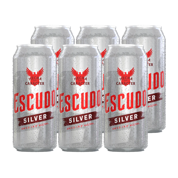 PACK SILVER 470ML X6