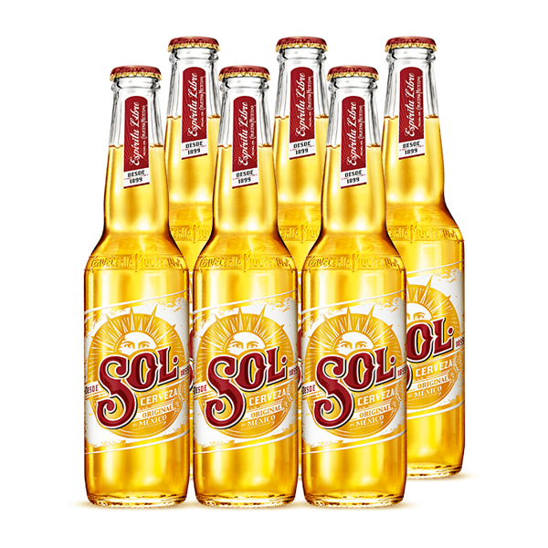 SOL BOTELLIN 330ML Pack x6