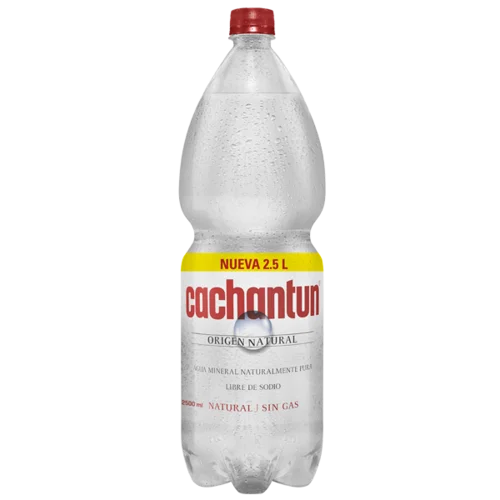 Agua Mineral Cachantun Sin Gas 2,5 L