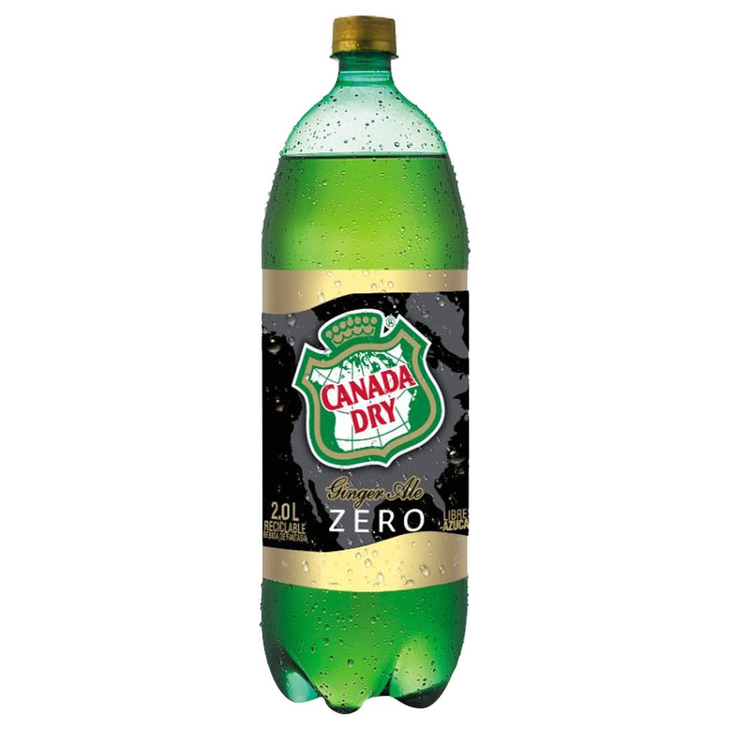Bebida Canada Dry Ginger Ale Zero Desechable 2 L