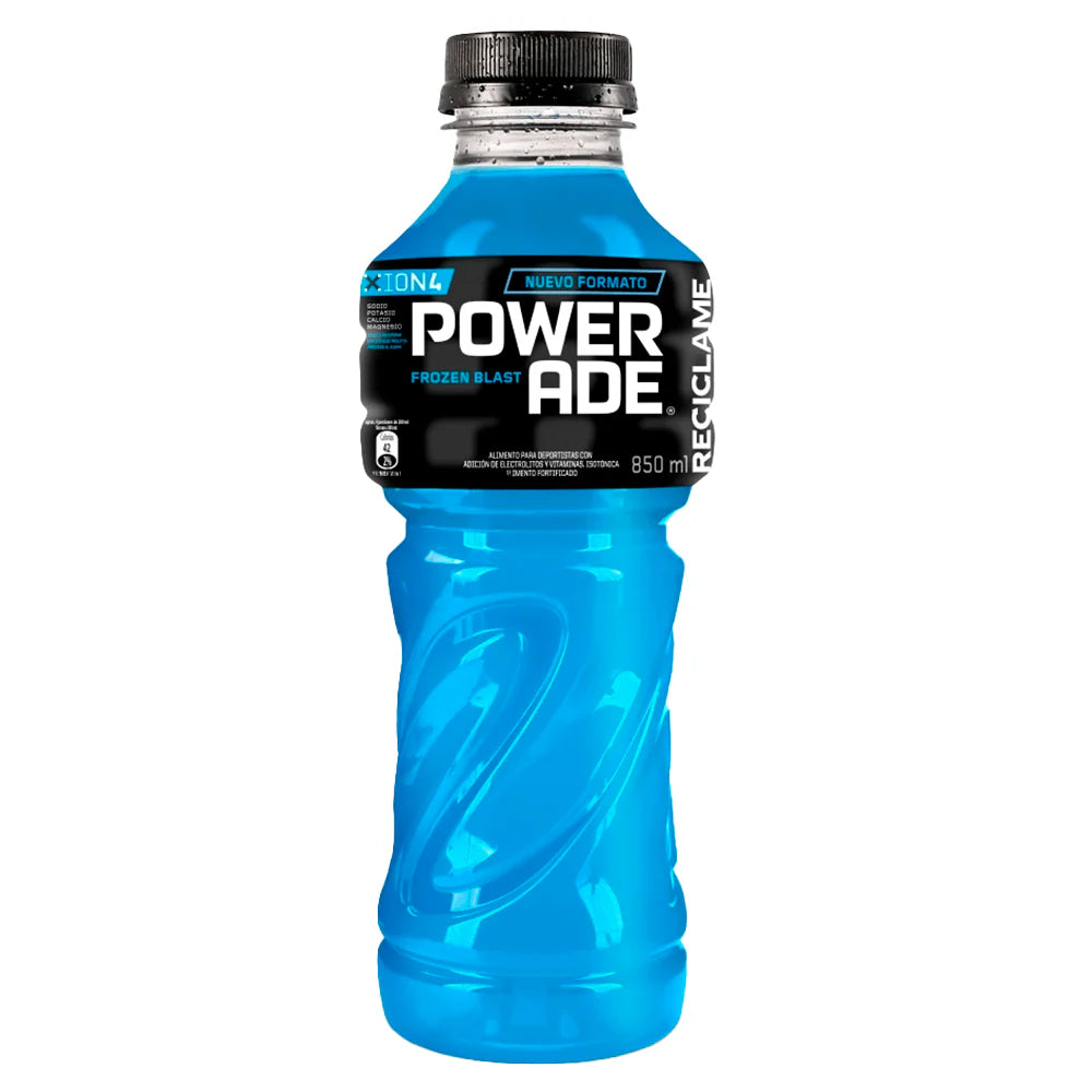 Bebida Isotónica Powerade Frozen Blast 850 ml