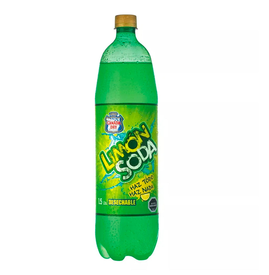 Bebida Limón Soda Desechable 1,5 L