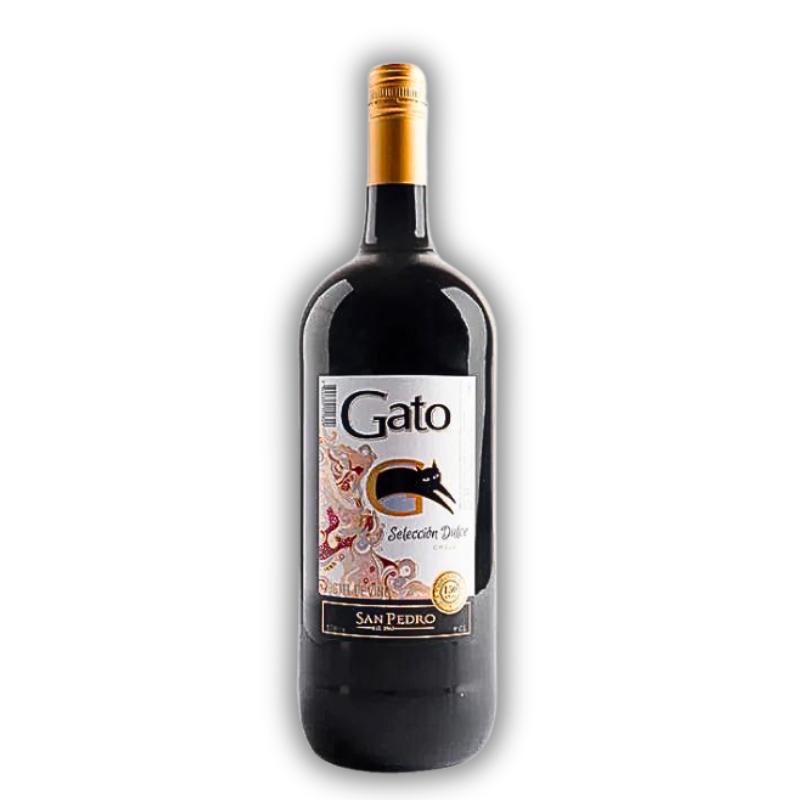 BOTELLON GATO SELECCIÓN DULCE TINTO  1.5L