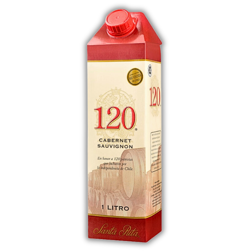 VINO 120 TETRA TINTO 1L