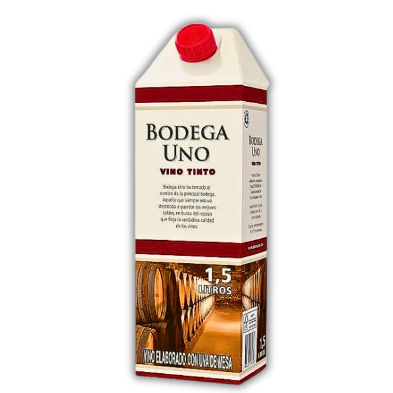 BODEGA UNO TETRA TINTO 1,5L