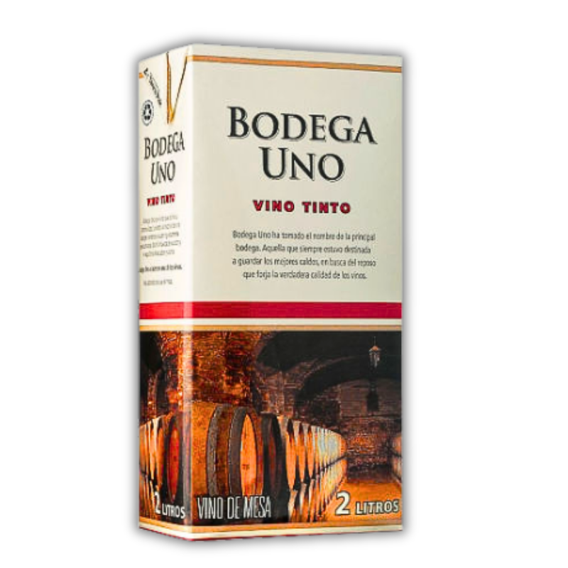 BODEGA UNO TETRA TINTO 2L