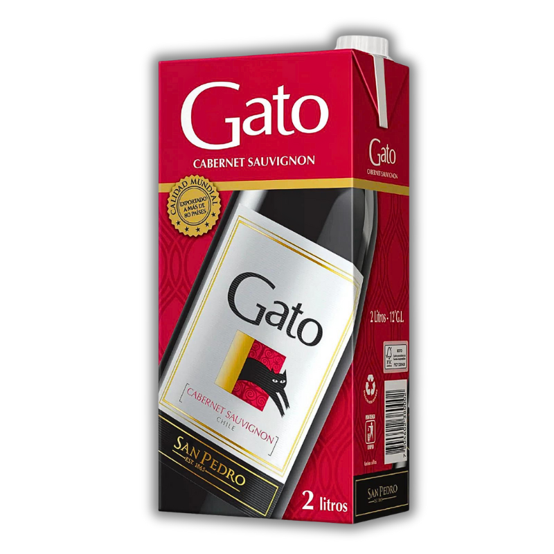 GATO TINTO CABERNET SAUVIGNON  2L