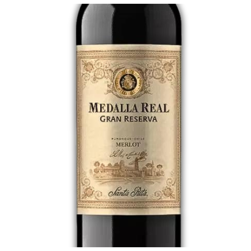 MEDALLA REAL GRAN RESERVA MERLOT 750ML