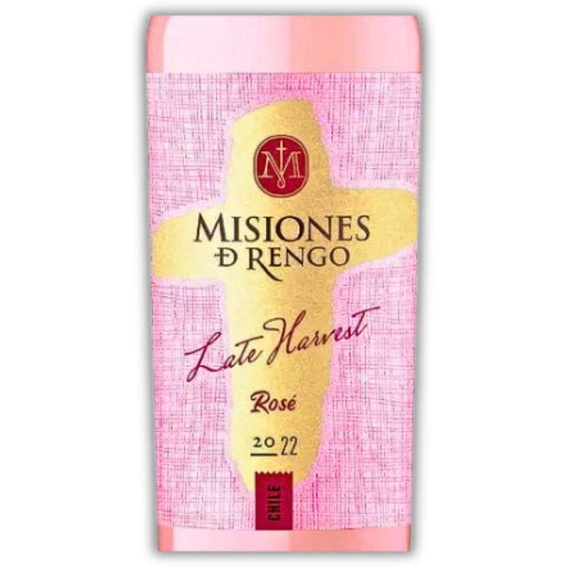 MISIONES DE RENGO LATE HARVEST ROSE 750ML