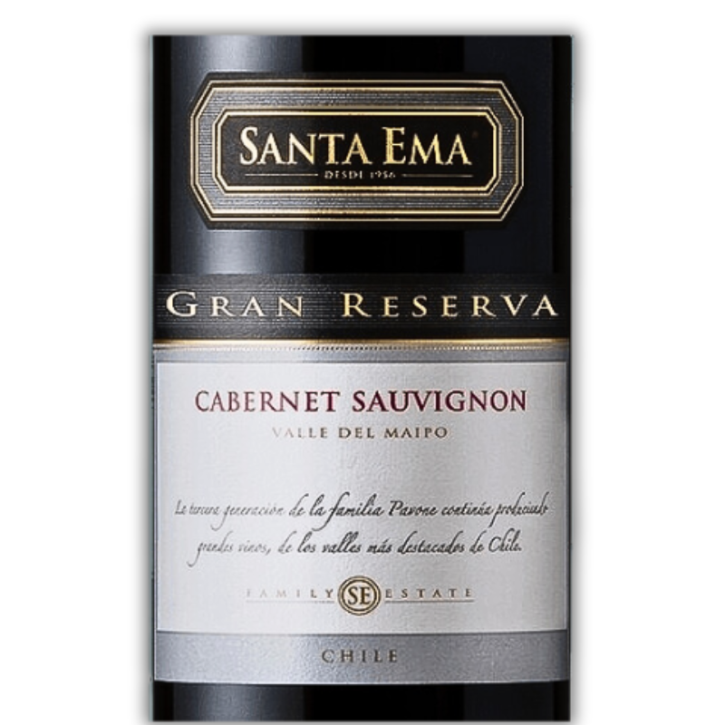 SANTA EMA GRAN RESERVA CABERNET SAUVIGNON 750ML