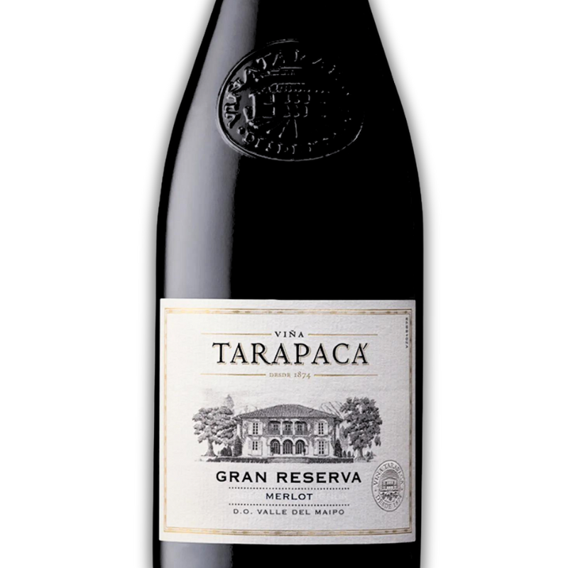 TARAPACA GRAN RESERVA  MERLOT 750ML