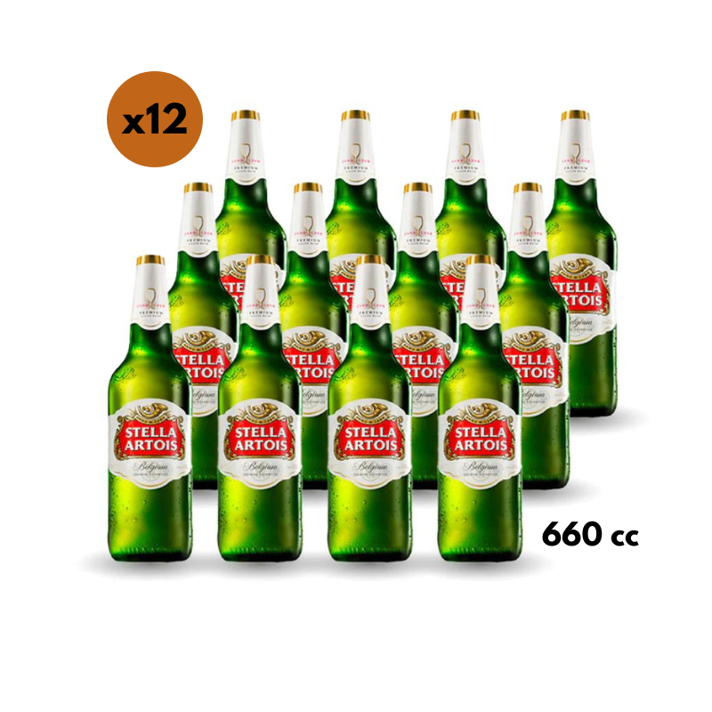 STELLA 660ML X12 UND