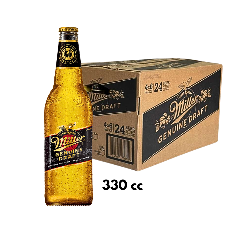 MILLER 330ML X24 UND