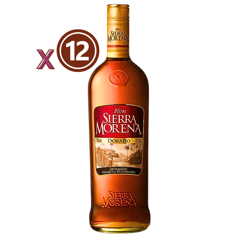 Ron Sierra Morena dorado 750 ml