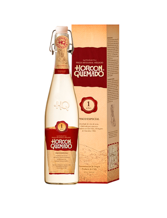 PISCO HORCÓN QUEMADO 1 año 35º 645 CC