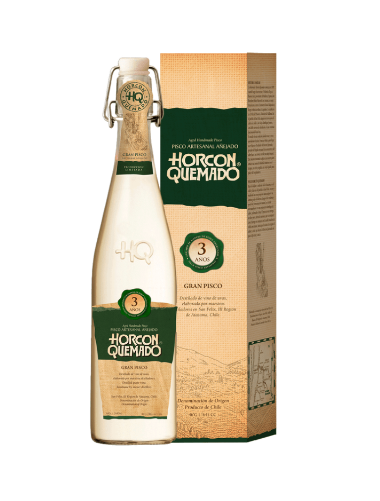 PISCO HORCÓN QUEMADO 3 años 46º 645 CC