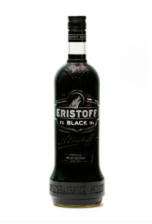 Vodka Eristoff Black 1 Litro