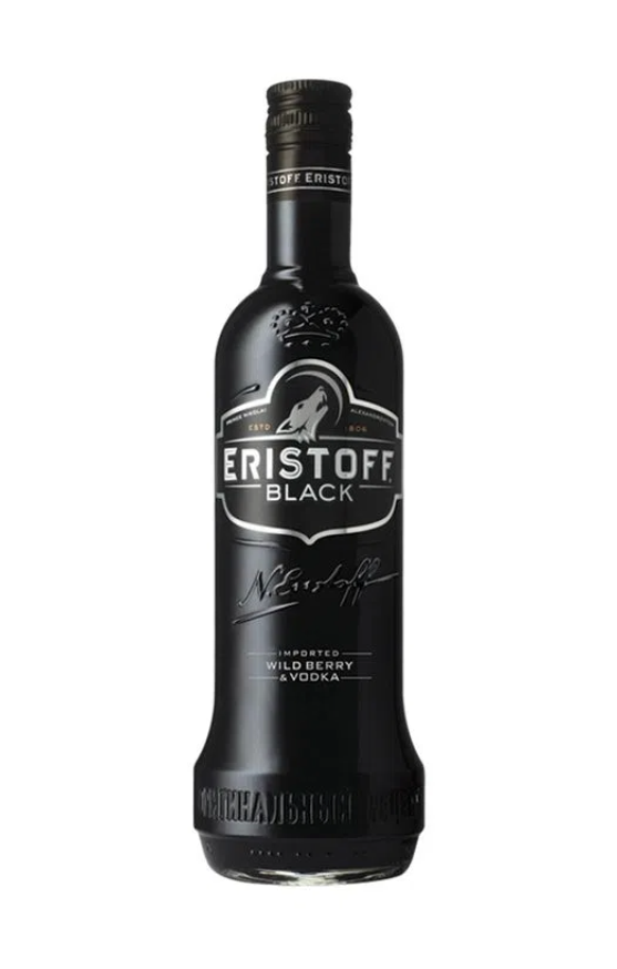 Vodka Eristoff Black 700 ml