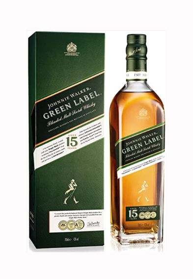 Whisky Johnnie Walker Green Label 750 ml