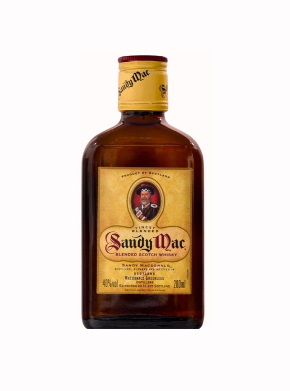 Petaca Whisky Sandy Mac 200 ml