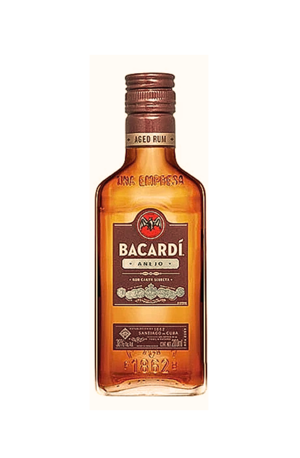 Ron Bacardi Añejo Petaca 200 ml