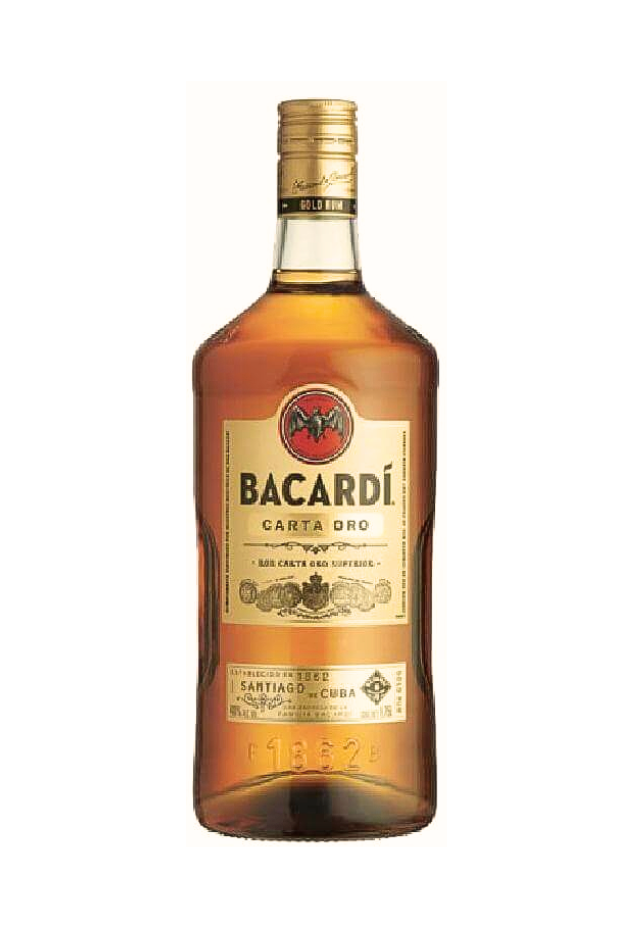 Ron Bacardi Carta Oro Galón 1.75 Litros