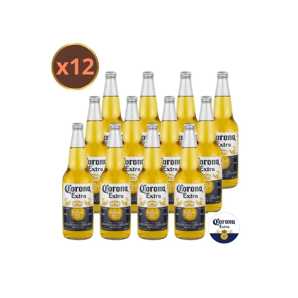 Cerveza Corona Extra 620ml Caja x12