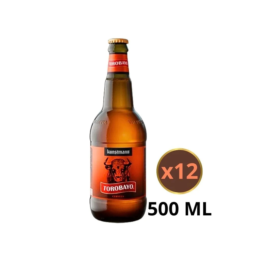 Cerveza Kunstmann Torobayo 500ml Caja x12