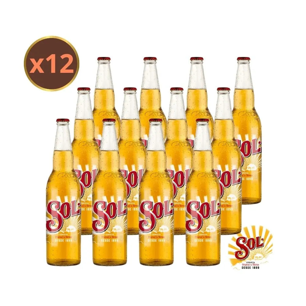 Cerveza Sol 710ml Caja x12