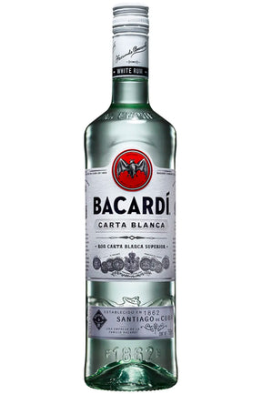 Botella de Ron Bacardí Carta Blanca de 750cc en Comercial Unlitro.