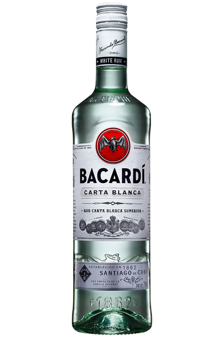 Botella de Ron Bacardí Carta Blanca de 750cc en Comercial Unlitro.