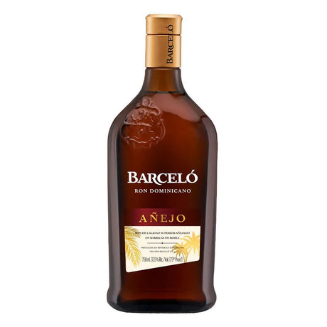 Botella de Ron Barceló Añejo de 750cc en Comercial Unlitro.